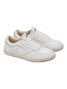 Vans White Cream Low-Top Sneakers